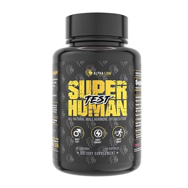 Alpha Lion SuperHuman® Test - Natural Male Hormone Optimization 90 Capsules TESTOSTERONE BOOSTER