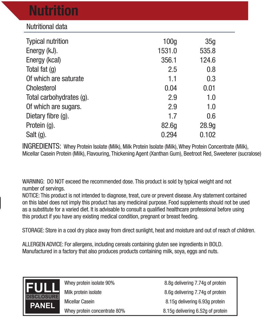 Alpha Neon Super 4 Whey Protein Blend