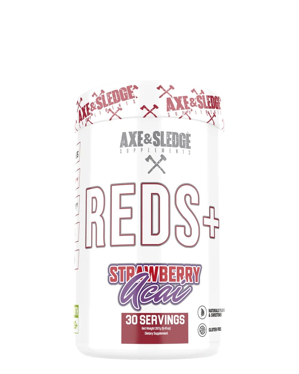 AXE & SLEDGE REDS+ 30 servings / Strawberry Acai Greens & Reds