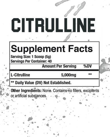 AXE & SLEDGECitrullineL-CitrullineRED SUPPS