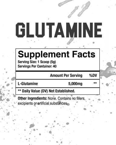 AXE & SLEDGEGlutamineL-GlutamineRED SUPPS
