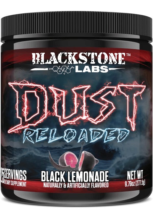 Blackstone Labs Dust Reloaded - High Performance Pre-Workout 25 servings / Black Lemonade Pre-Workout
