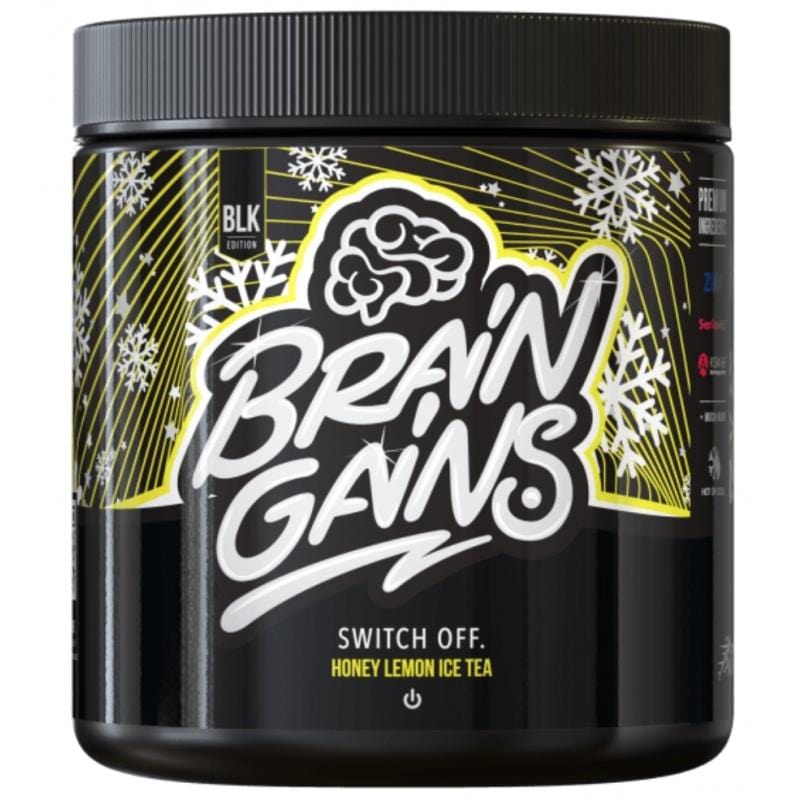 Brain GainsSwitch OFF Black EditionNootropic Sleep AidRED SUPPS