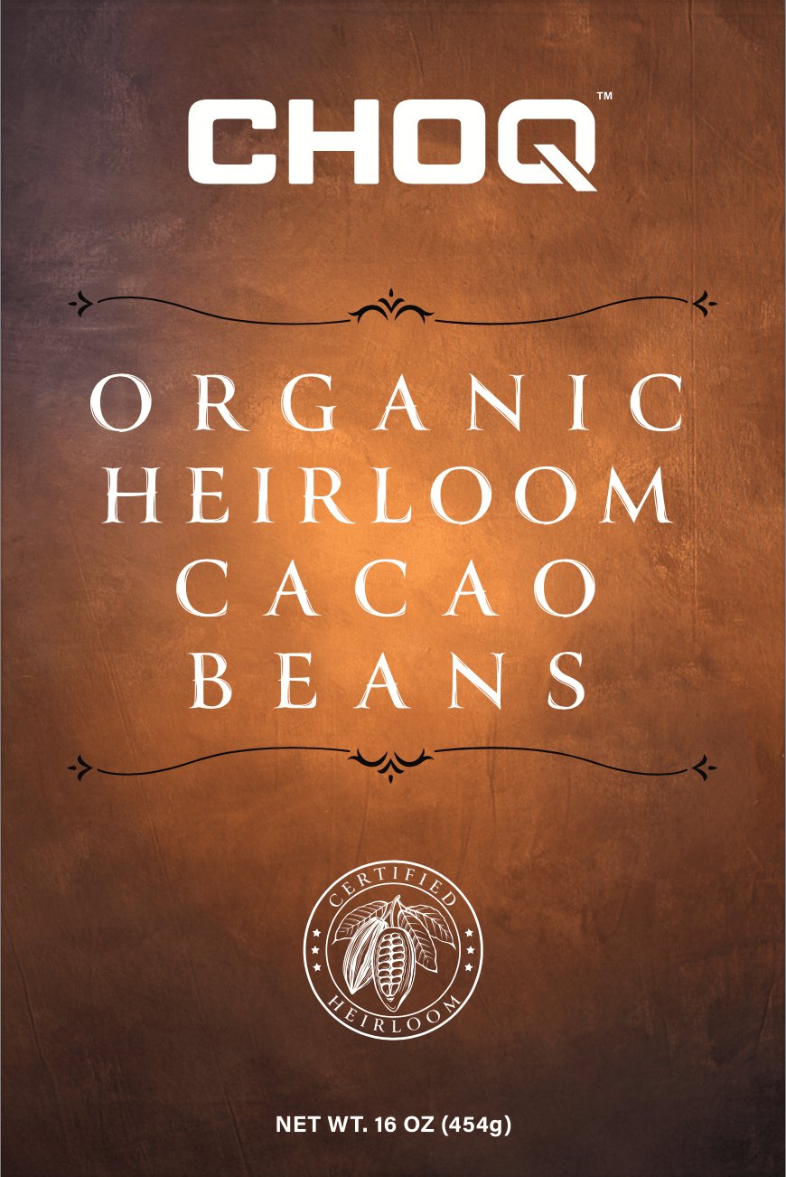 CHOQCHOQ Lit Cacao BeansOrganic Cacao BeansRED SUPPS