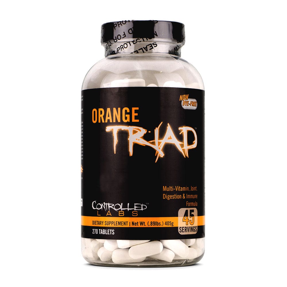 Controlled Labs Orange Triad - Vitamin & Mineral Blend With Joint Complex 270 Tablets Vitamin & Mineral Blend With Joint Complex