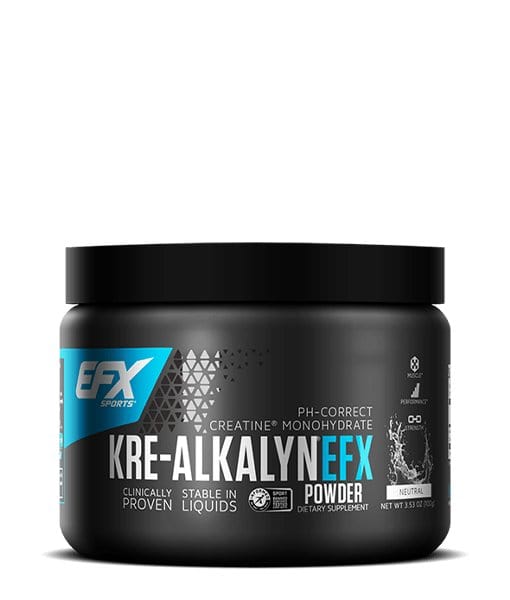 EFX Sports Kre Alkalyn Powder - PH-Correct Creatine Monohydrate 100 grams / Blue Frost CREATINE