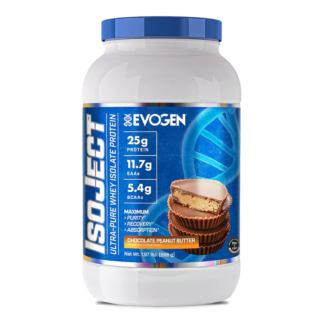 Evogen IsoJect Chocolate Peanut Butter Whey Protein Isolate