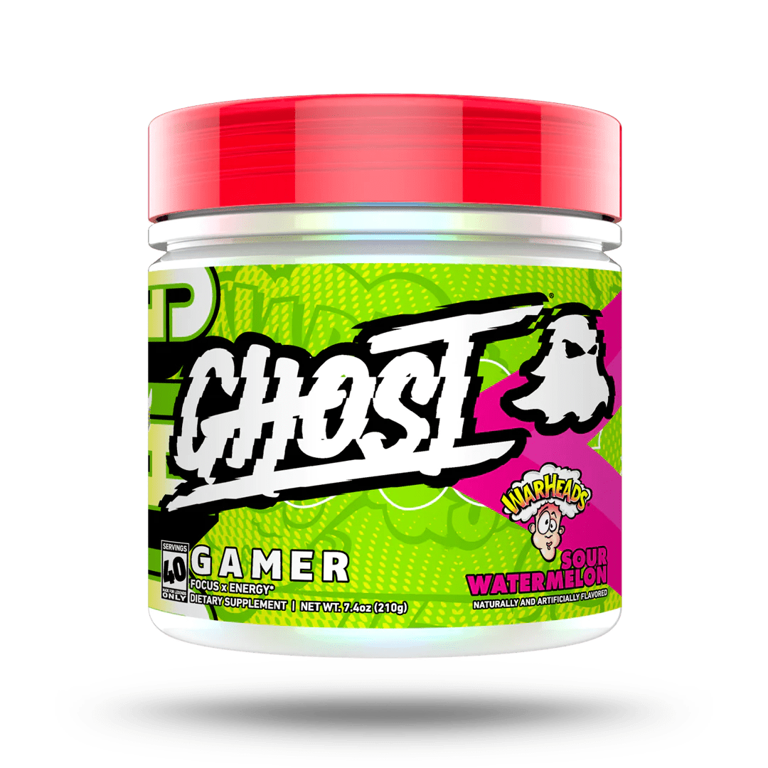 GHOST GHOST® GAMER 40 servings / Warheads Sour Watermelon Energy Drink