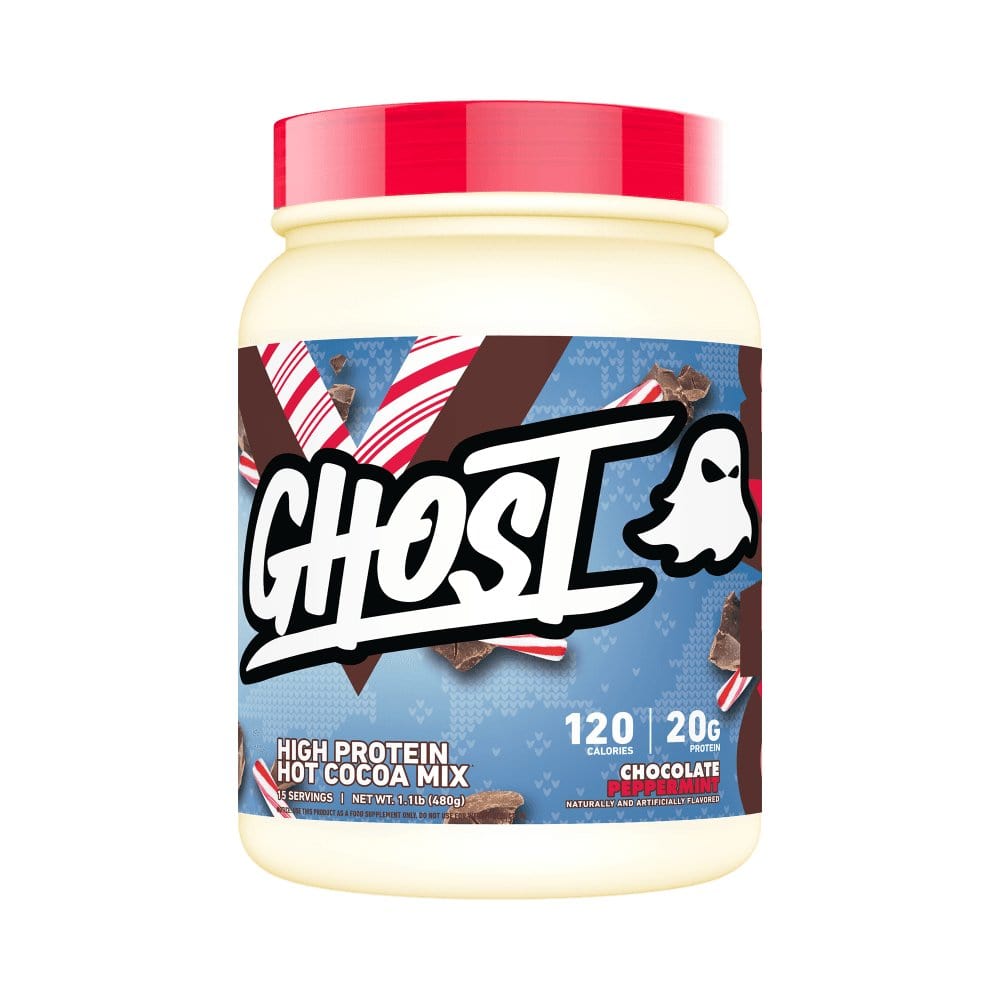 GHOST GHOST® WHEY 1.2lb Limited Edition 1.2lb / Peppermint Hot Chocolate 100% Whey Protein