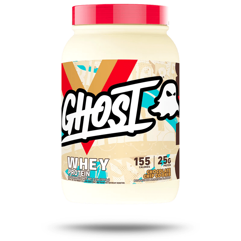 GHOST GHOST® WHEY 2lb 2 lb / Chocolate Chip Cookie 100% Whey Protein