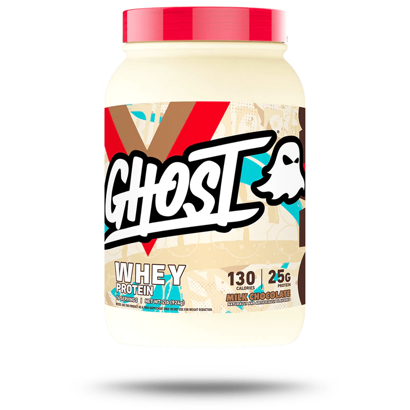 GHOST GHOST® WHEY 2lb 2 lb / Milk Chocolate 100% Whey Protein