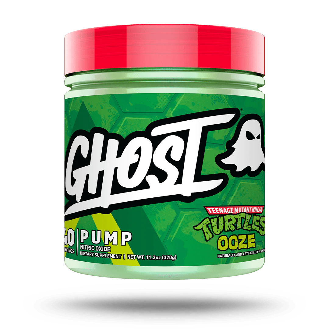 GHOSTGHOST® PUMP x TMNT®Stimulant Free Pre WorkoutRED SUPPS