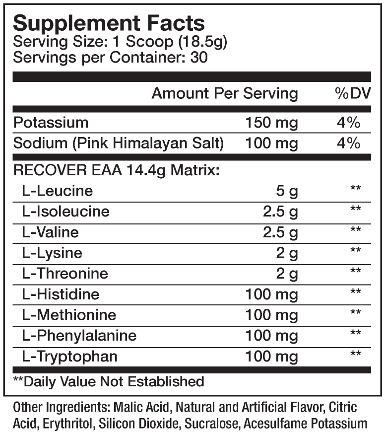 InnovaPharm Recover EAA Amino Acids