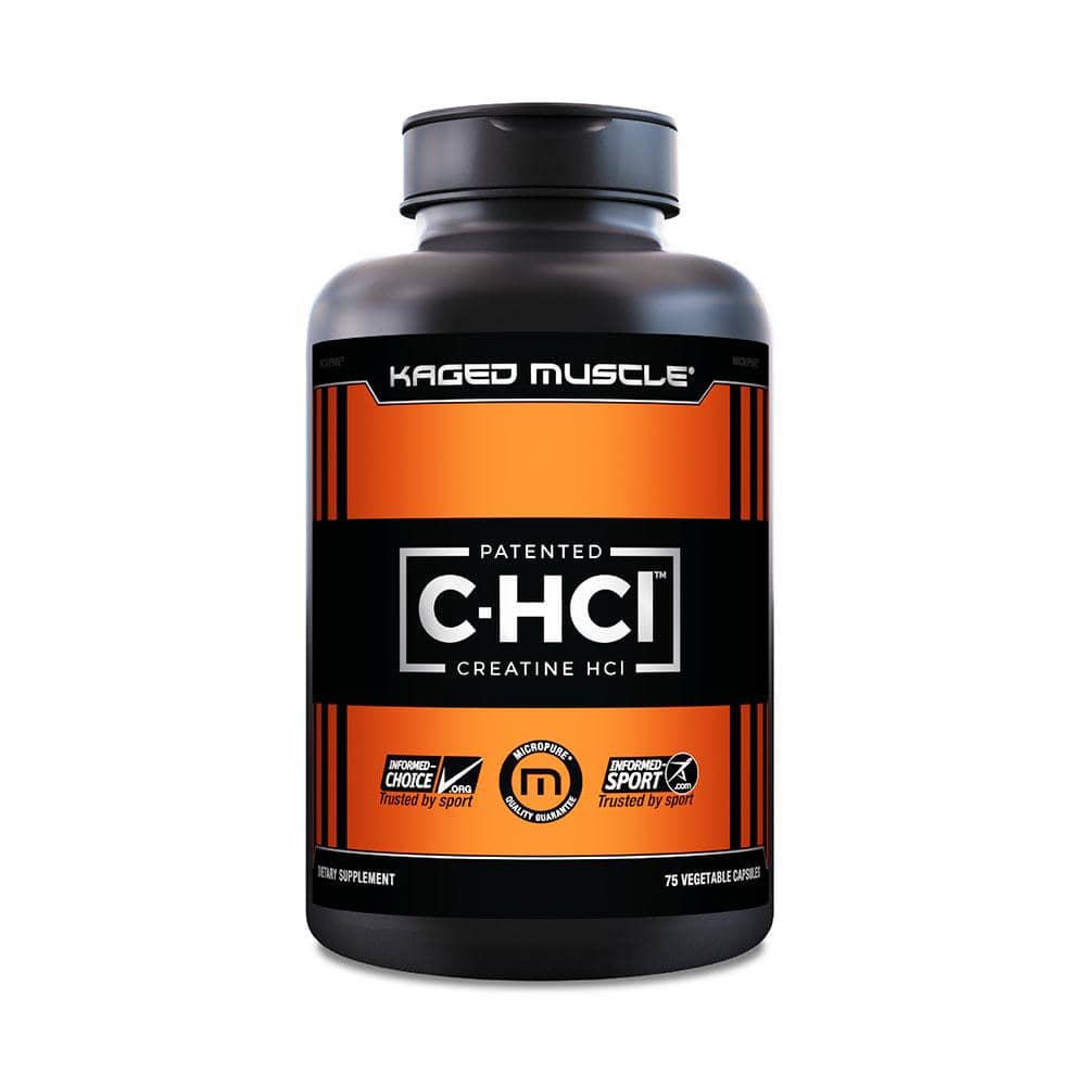 Kaged Muscle C-HCL - Creatine HCL 75 Vegetarian Capsules Creatine HCL