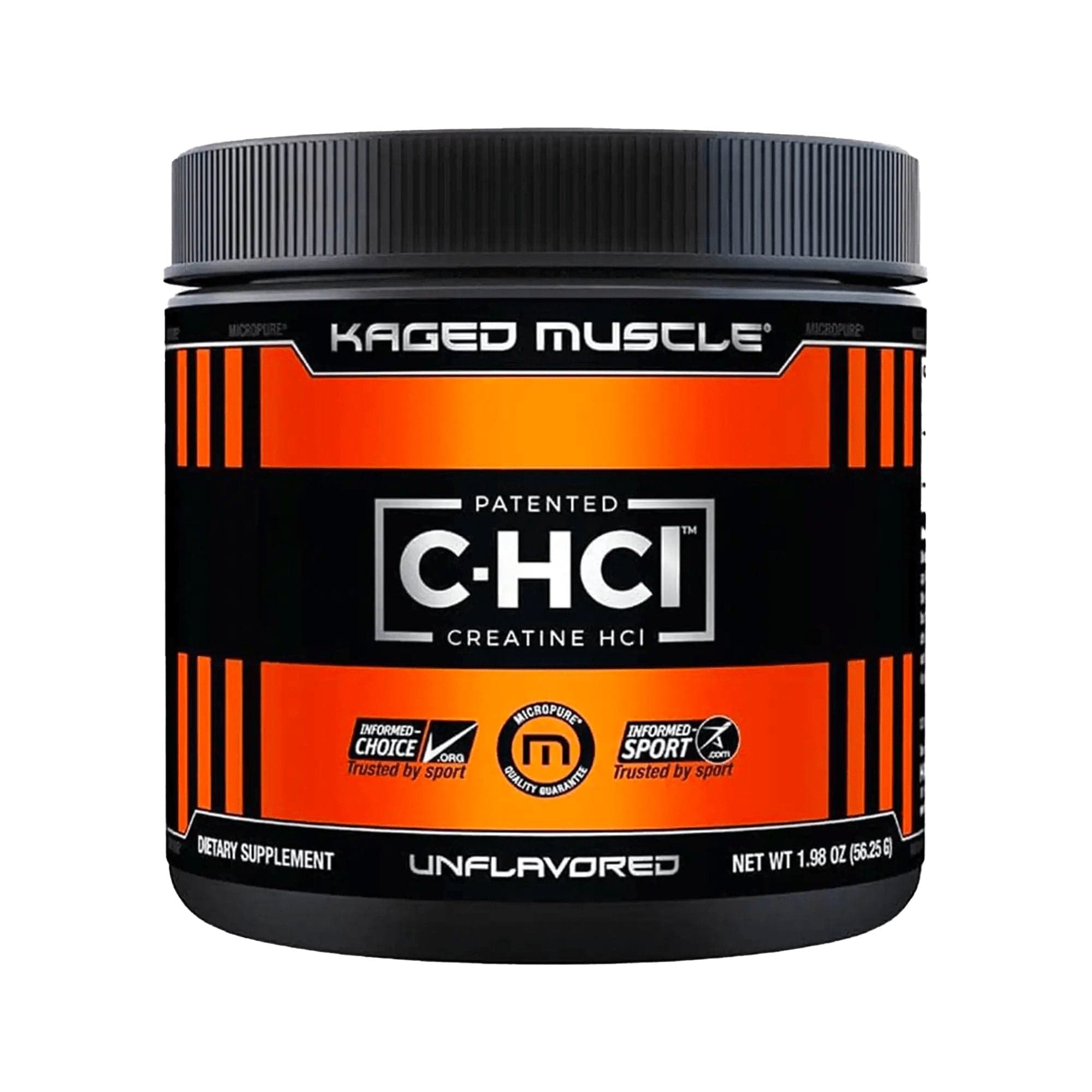 Kaged Muscle C-HCL Powder - Creatine HCL 75 servings / Unflavoured Creatine HCL