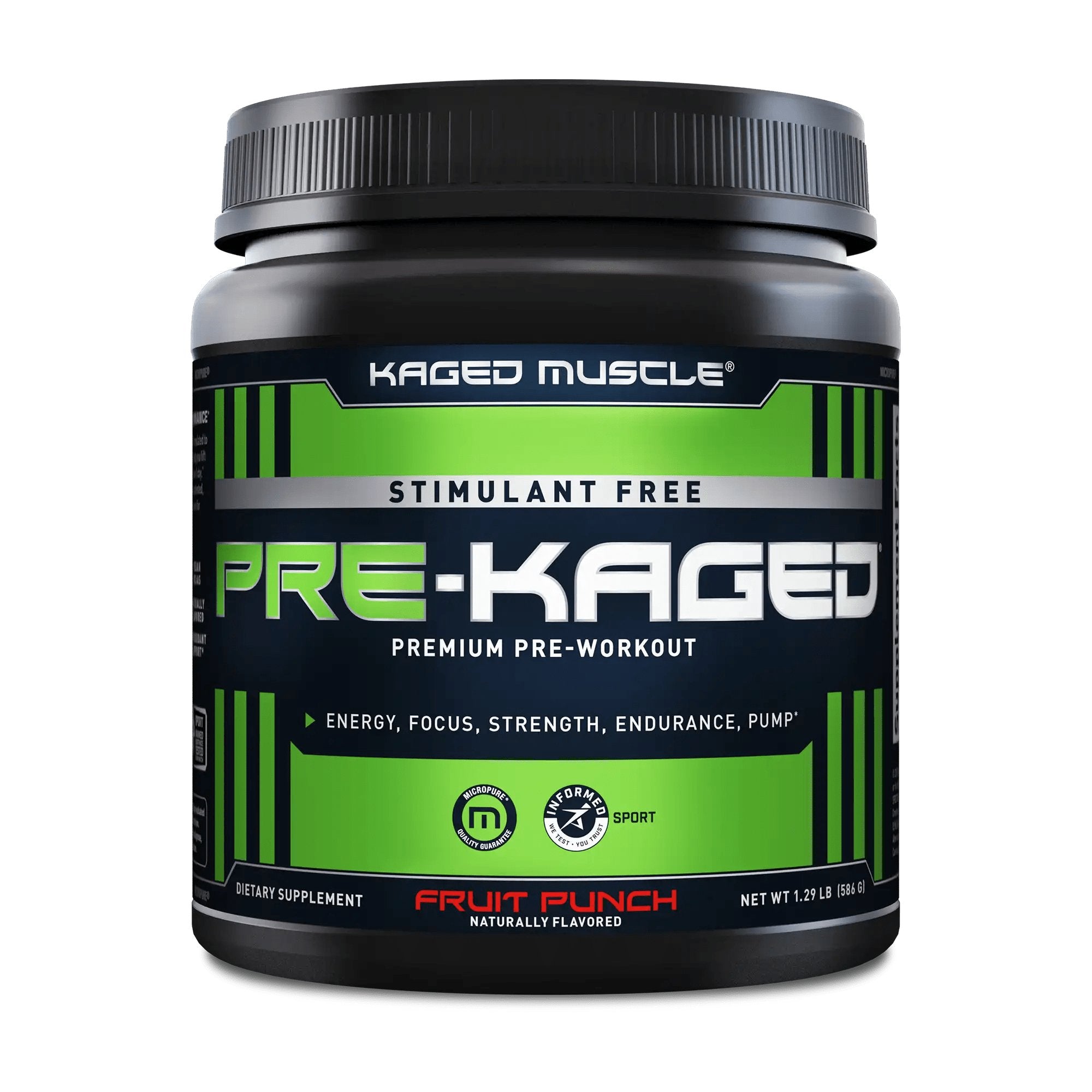 Kaged MusclePre-Kaged Stim FreePre-WorkoutRED SUPPS