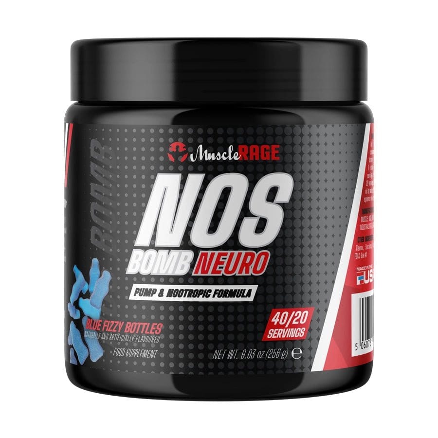 Muscle Rage NOS Bomb Neuro – Non Stim Pre-Workout Non Stim Pre-Workout