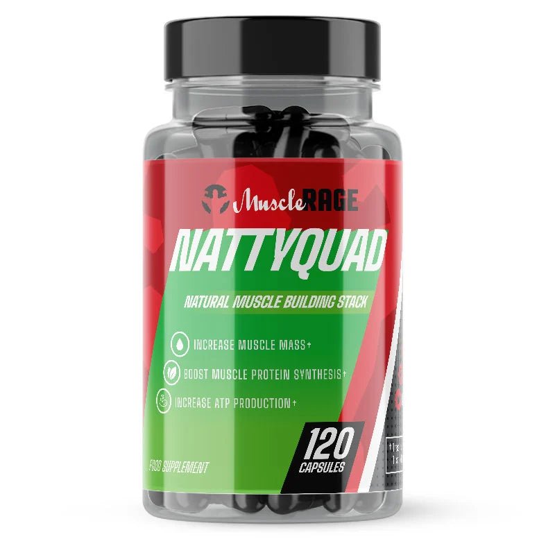 Muscle RageNATTYQUAD – Natural Muscle Building StackNatural Muscle Building StackRED SUPPS