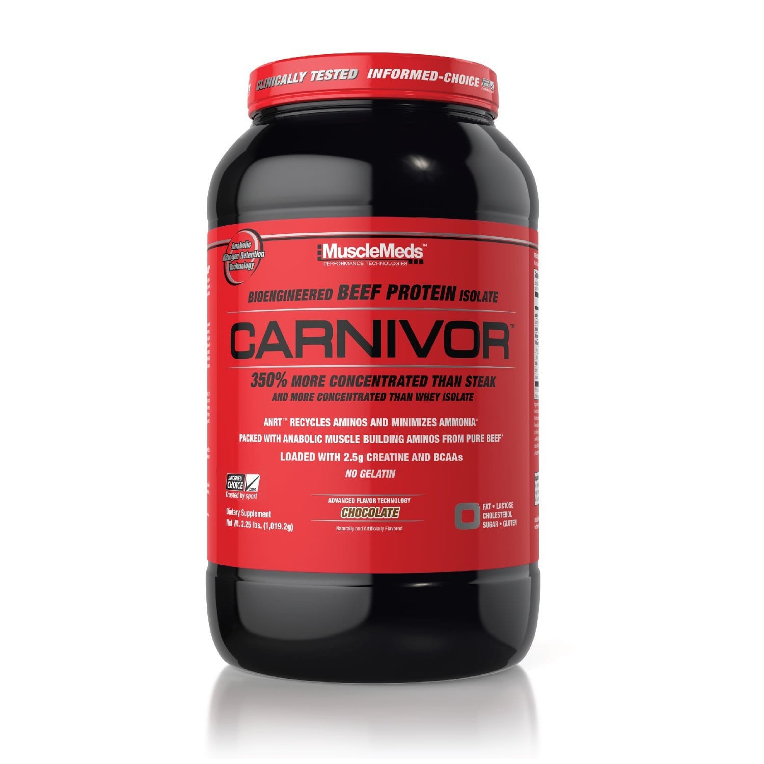 MuscleMeds Carnivor 2 lbs 2 lbs / Chocolate Beef Protein Isolate