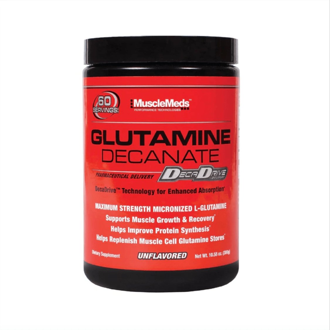 MuscleMedsGlutamine DecanateL-GlutamineRED SUPPS