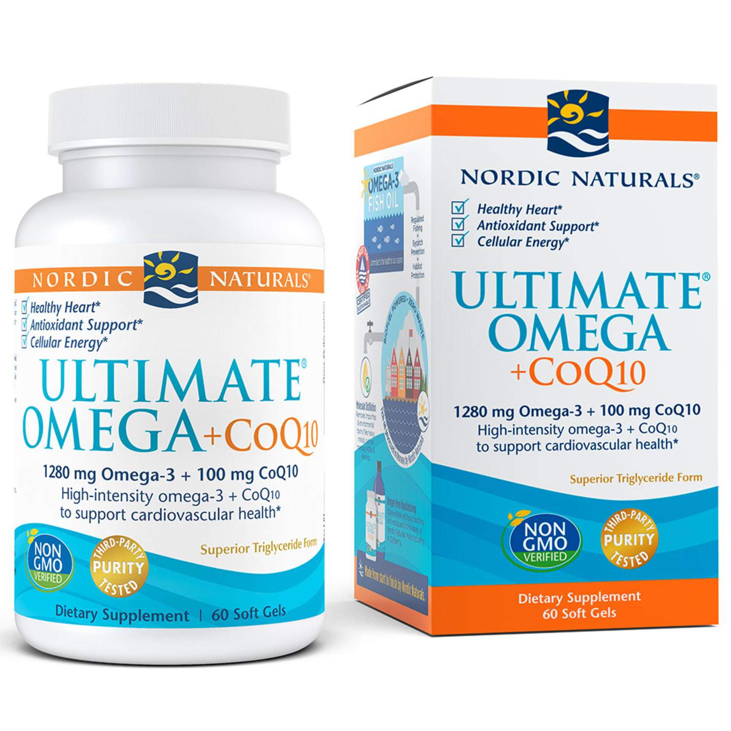 Nordic NaturalsUltimate Omega + CoQ10, 1280mgOmega + CoQ10RED SUPPS