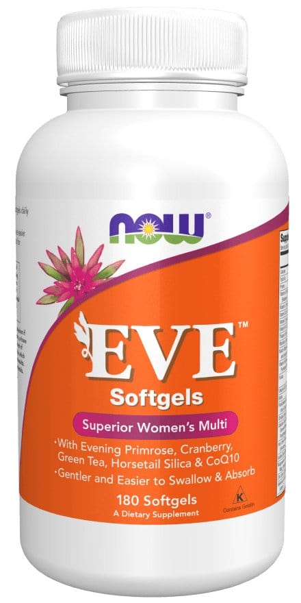 NOW Foods EVE - Women's Multi-Vitamin & Mineral 180 softgels Women's Multi-Vitamin & Mineral