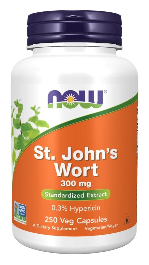 NOW Foods St. John's Wort 250 vcaps Herbal Extract