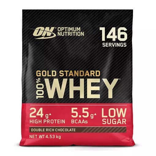 Optimum Nutrition Gold Standard 100% Whey 4.54kg 4.54kg / Double Rich Chocolate Whey Protein