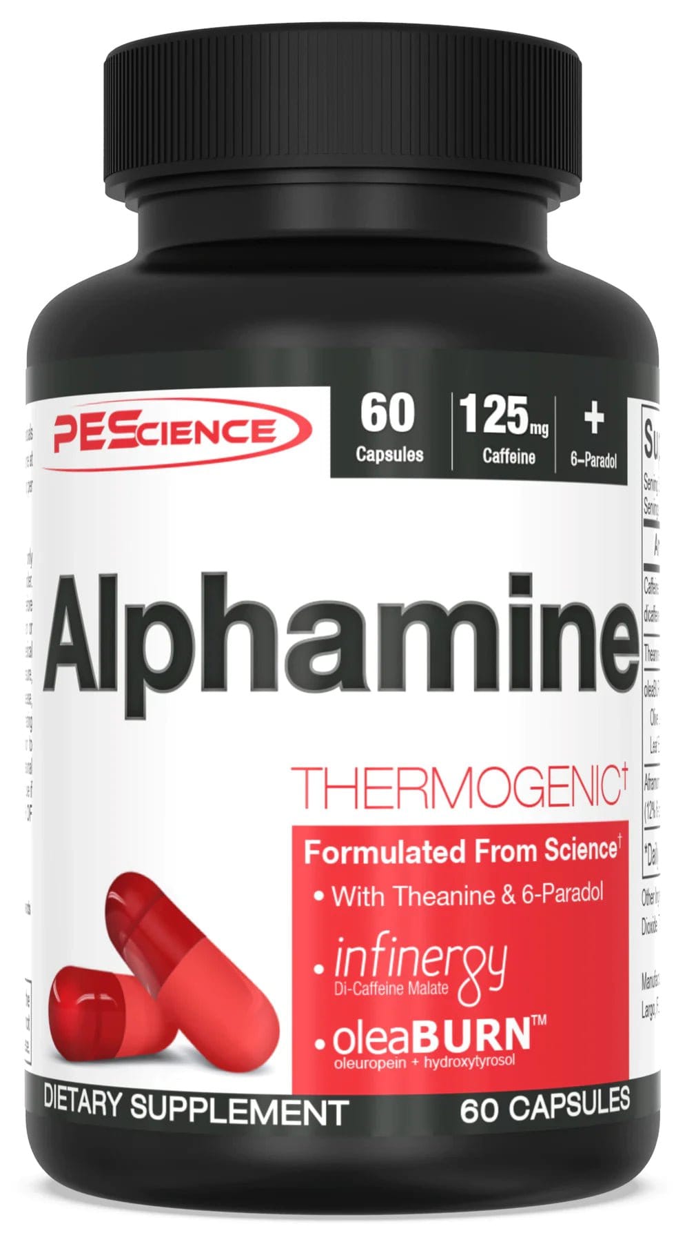 Alphamine - Thermogenic Energy Fat Burner by PEScience