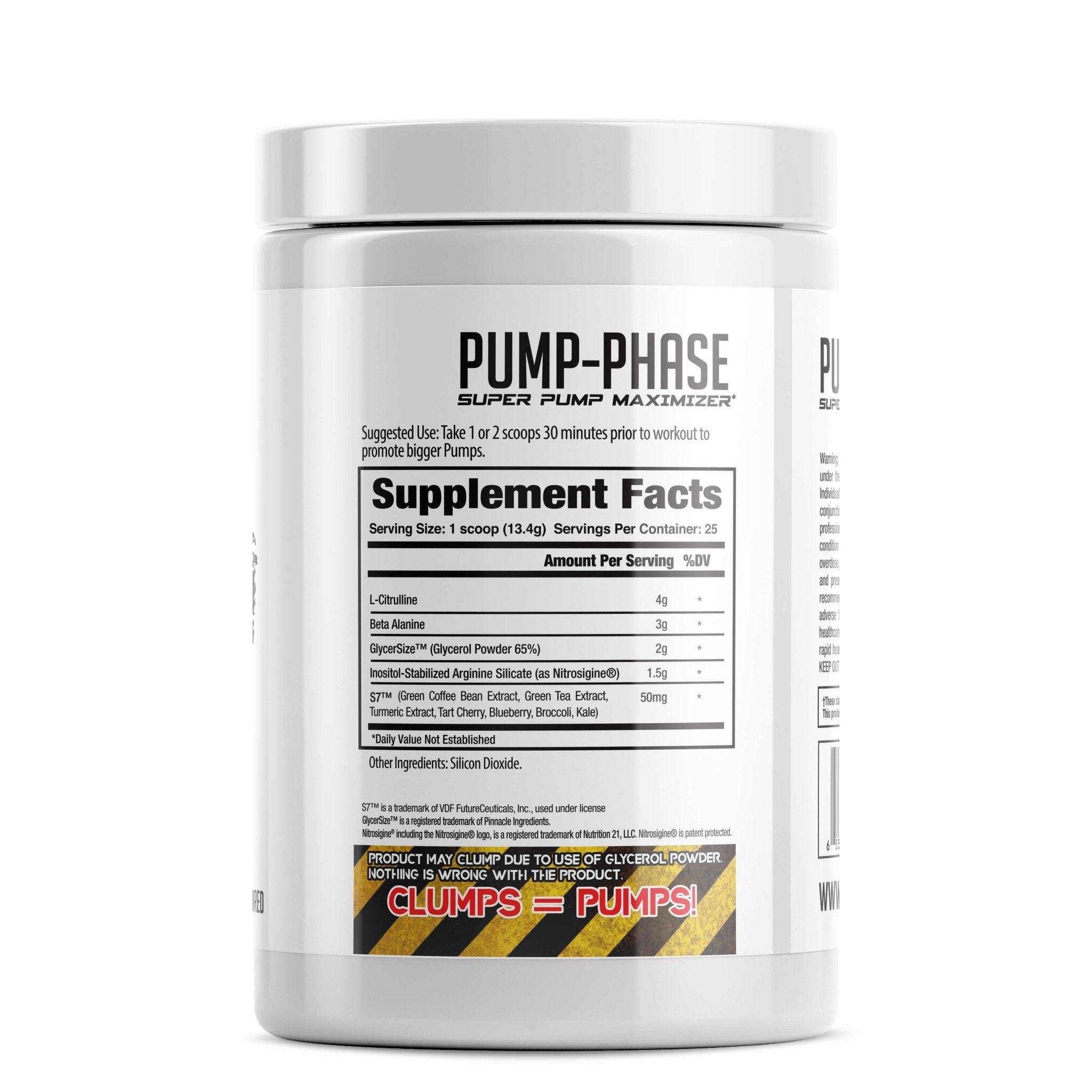 Phase One NutritionPUMP-PHASEStimulant Free Pre-WorkoutRED SUPPS