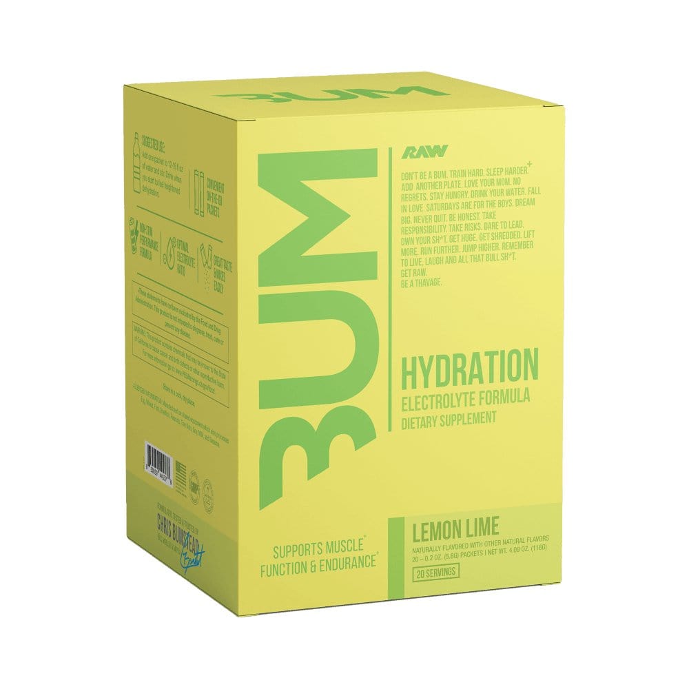 RAW Nutrition CBUM Hydrate 20 Servings / Lemon Lime