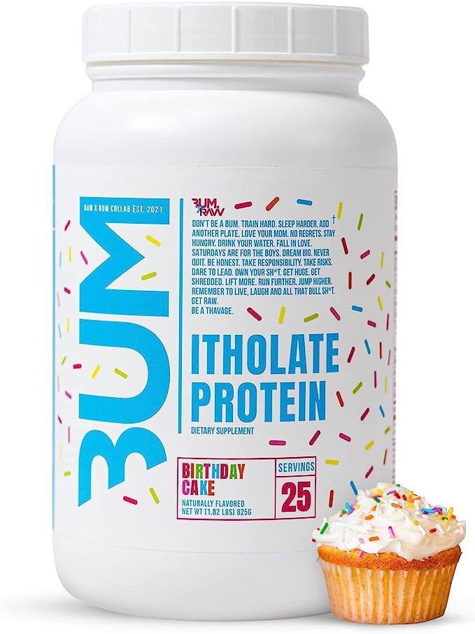 RAW Nutrition CBUM Itholate Protein 25 servings / Birthday Cake