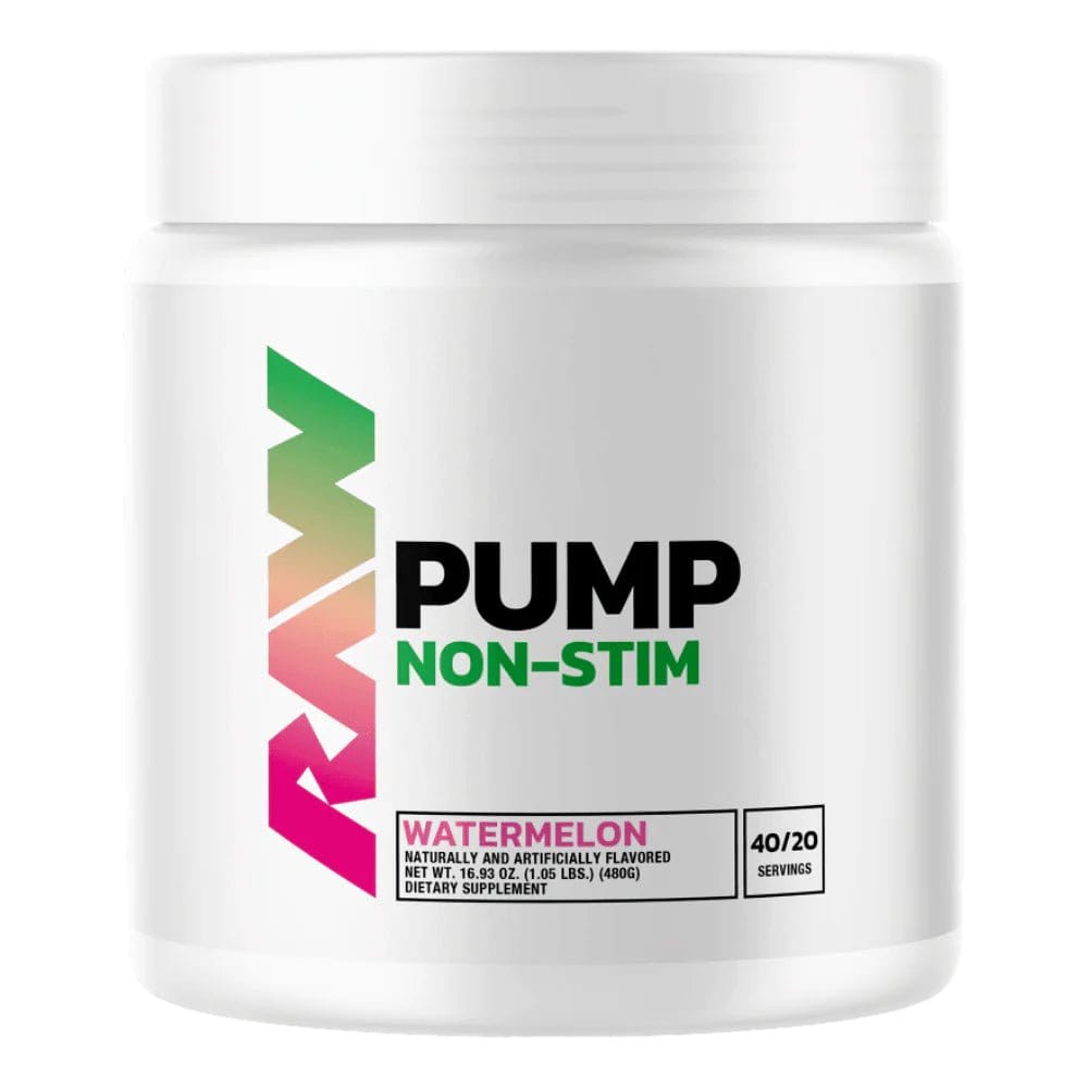 RAW Nutrition RAW Pump 40 servings / Watermelon Non Stim Pre-Workout