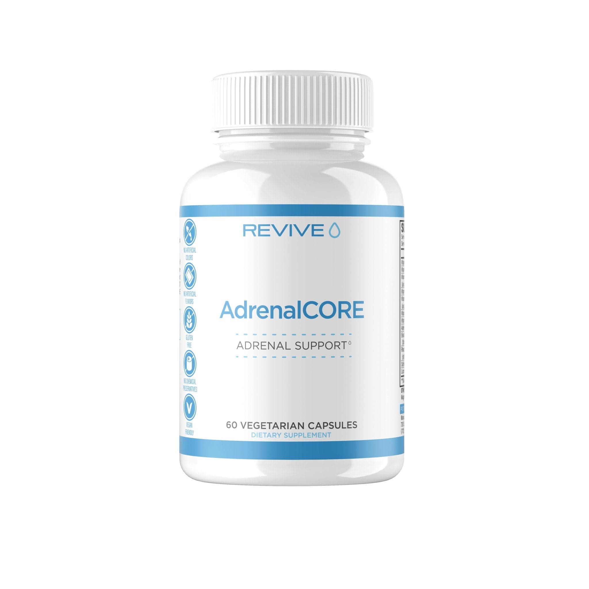 REVIVE MD AdrenalCORE 60 capsules Adrenal Support