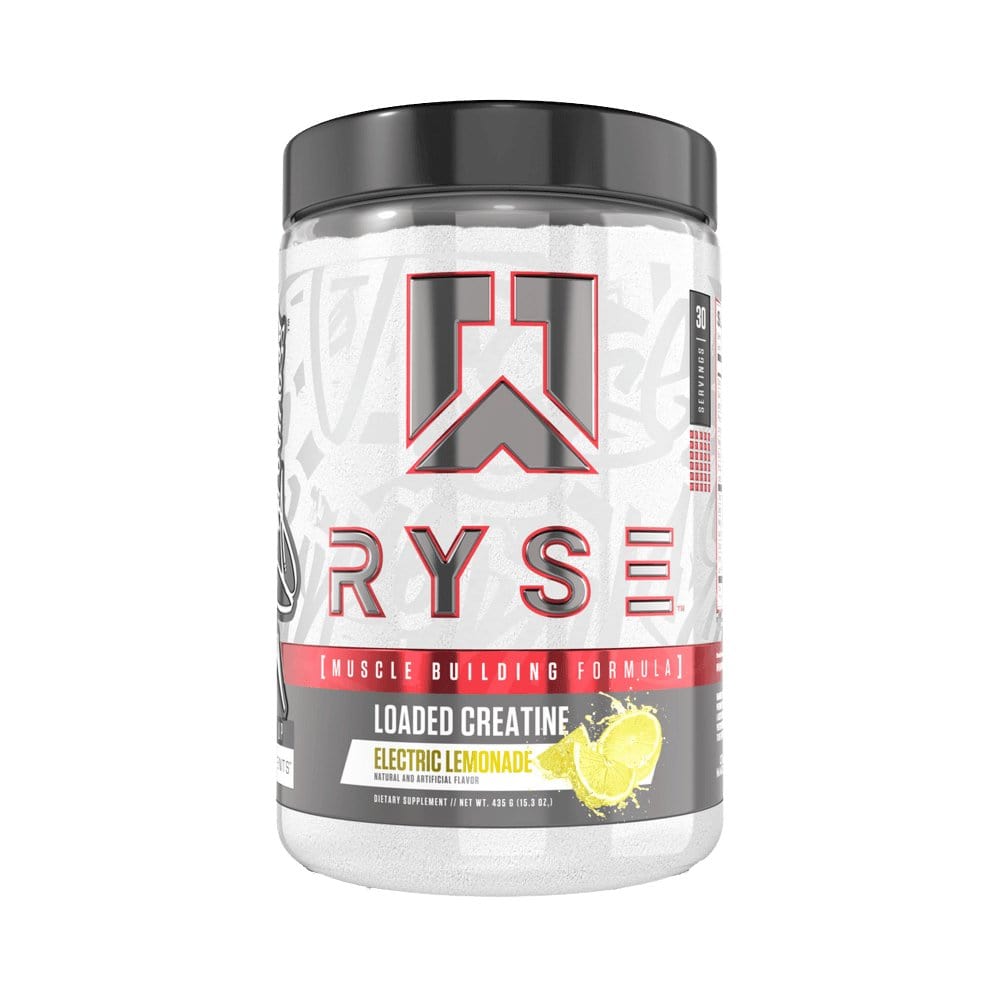 RYSE Loaded Creatine 30 Servings / Electric Lemonade Creatine Stack