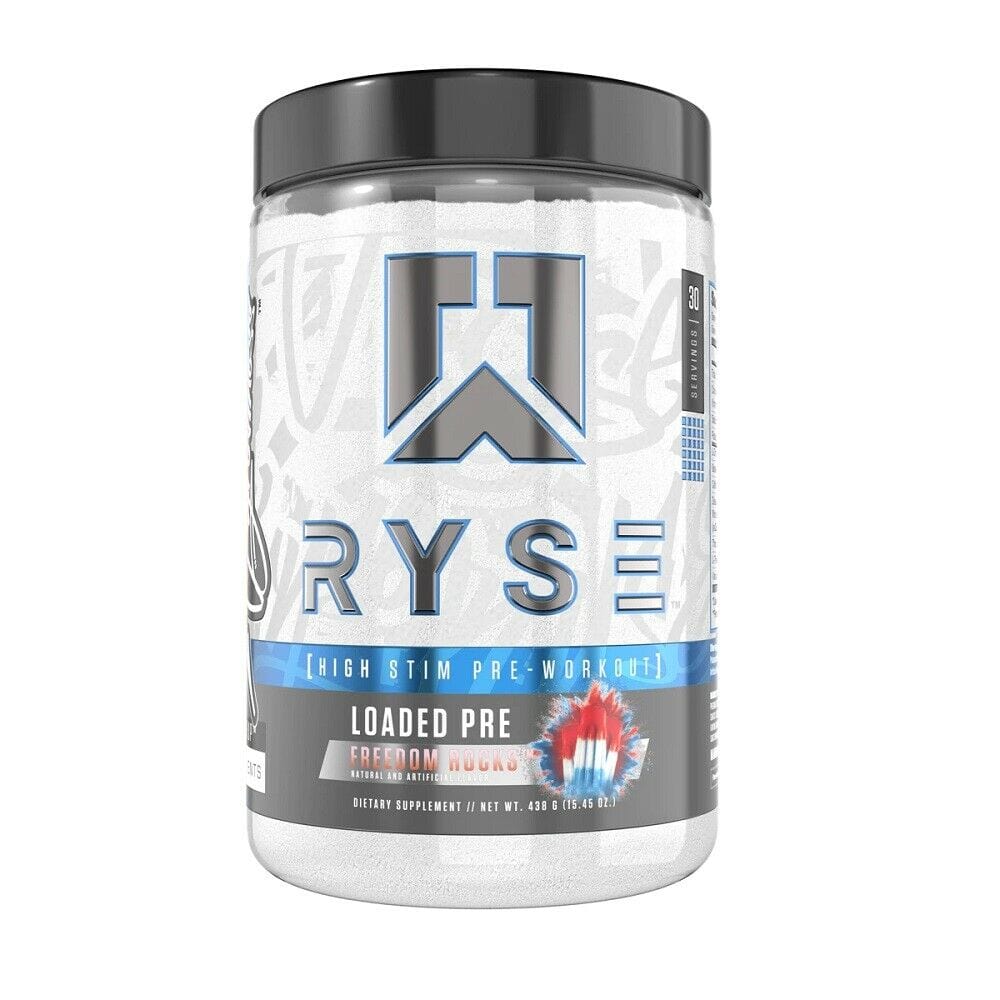 RYSE Loaded Pre 30 servings / Freedom Rocks Pre-Workout