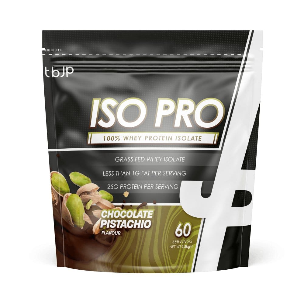 Trained By JP IsoPro 1.8kg 60 Servings / Chocolate Pistachio Whey Protein Isolate