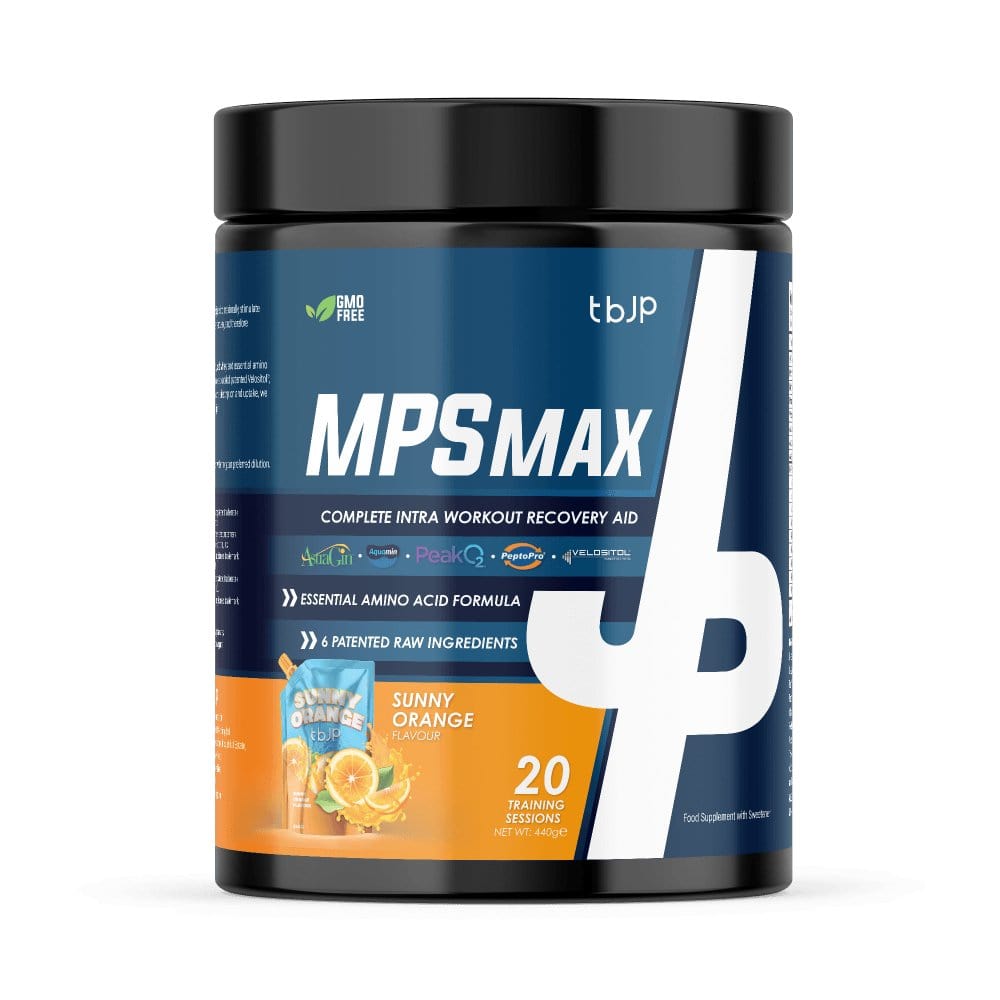 Trained By JP MPS Max 20 servings / Sunny Orange Intra Workout Formula